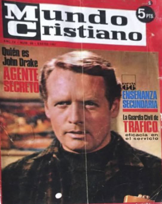 MUNDO CRISTIANO magazine side cover Issue 48  January 1967