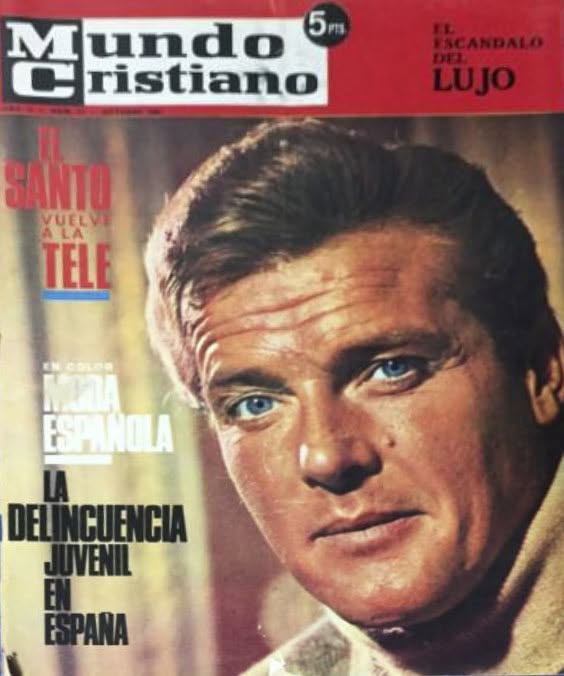 MUNDO CRISTIANO magazine side cover Issue 57  October 1967