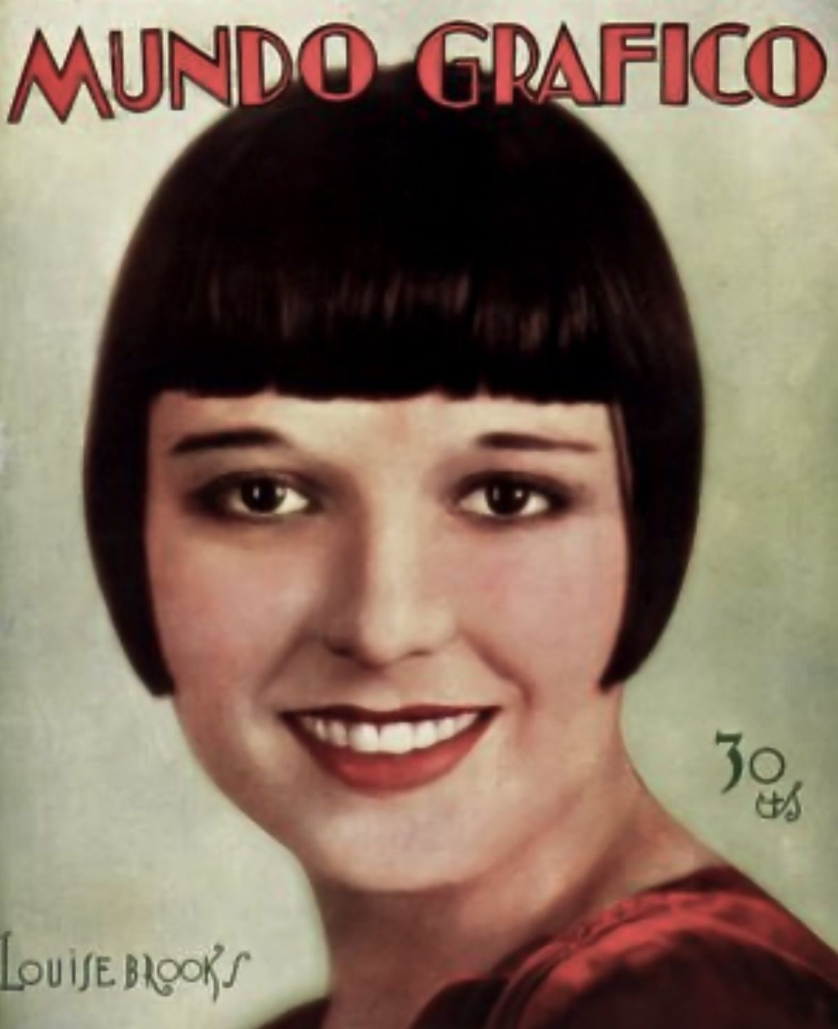 MUNDO GRAFICO magazine side cover 3 April 1929