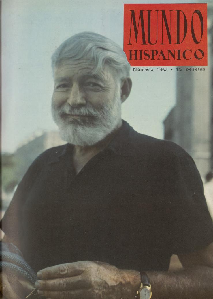 MUNDO HISPANICO magazine side cover Issue 143  February 1960