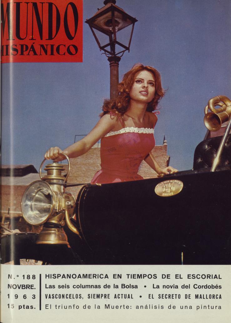 MUNDO HISPANICO magazine side cover Issue 188  November 1963