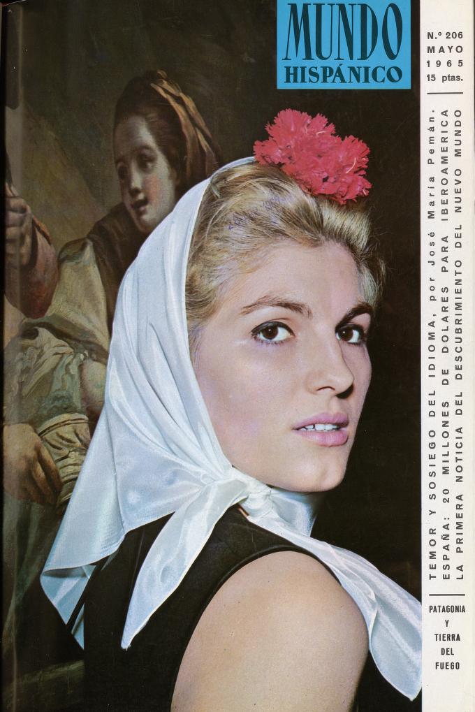 MUNDO HISPANICO magazine side cover Issue 206  May 1965