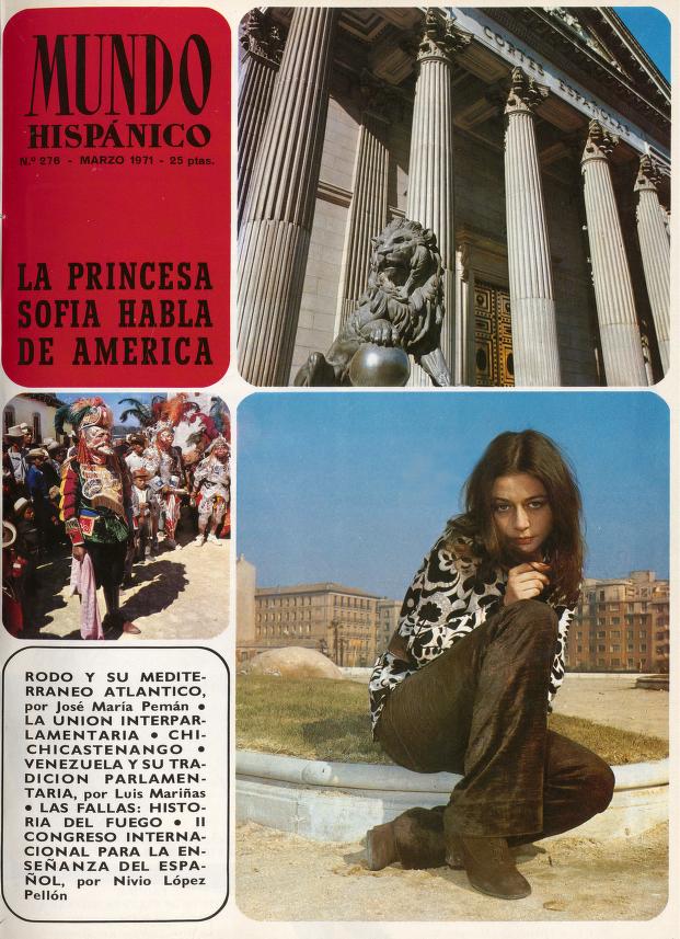 MUNDO HISPANICO magazine side cover Issue 276  March 1971