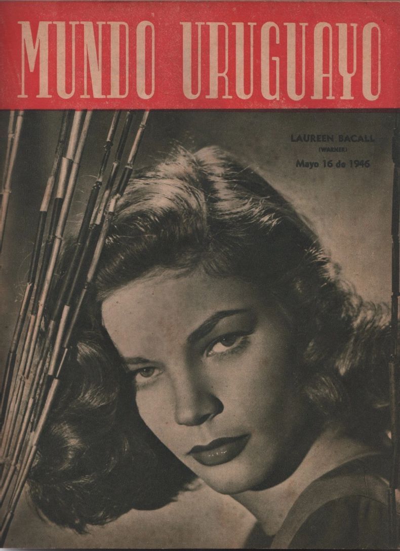 MUNDO URUGUAYO magazine side cover 16 May 1946