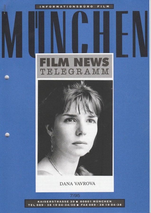 MUNCHEN FILM NEWS magazine side cover  July 1995