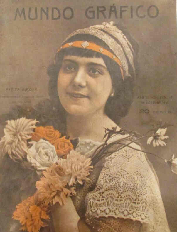 MUNDO GRAFICO magazine side cover Issue 58 30 October 1912