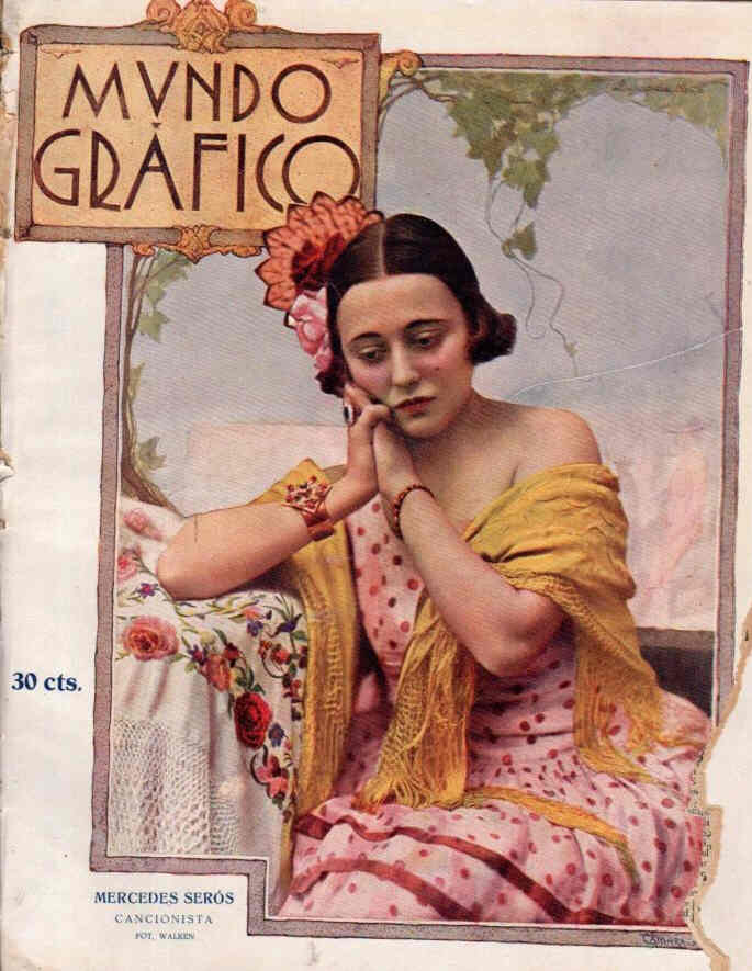 MUNDO GRAFICO magazine side cover  November 1925