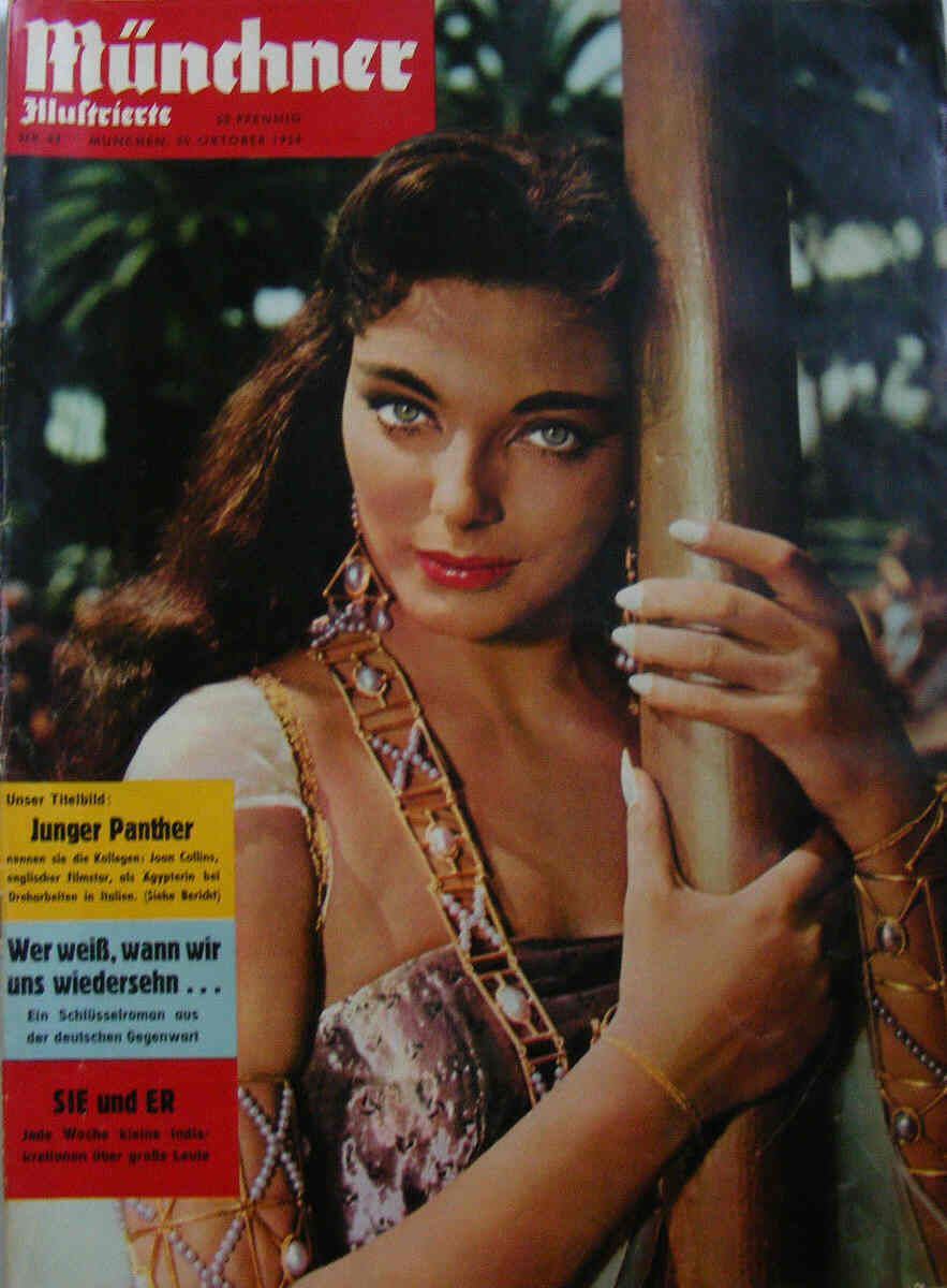 MUNCHNER ILLUSTRIERTE magazine side cover Issue 44 30 October 1954