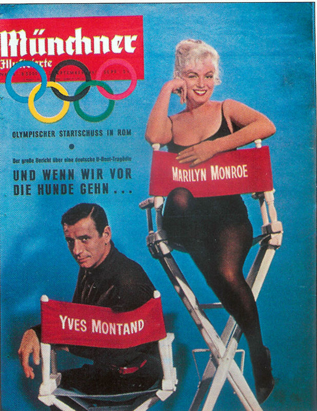 MUNCHNER ILLUSTRIERTE magazine side cover September 1960