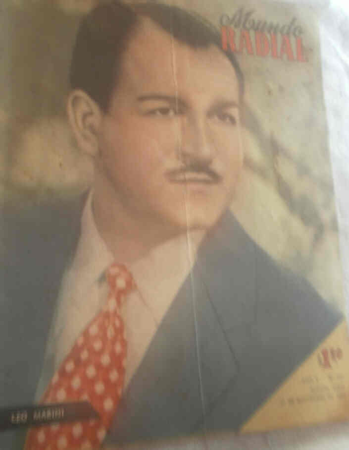 MUNDO RADIAL magazine side cover Issue 235 25 November 1953