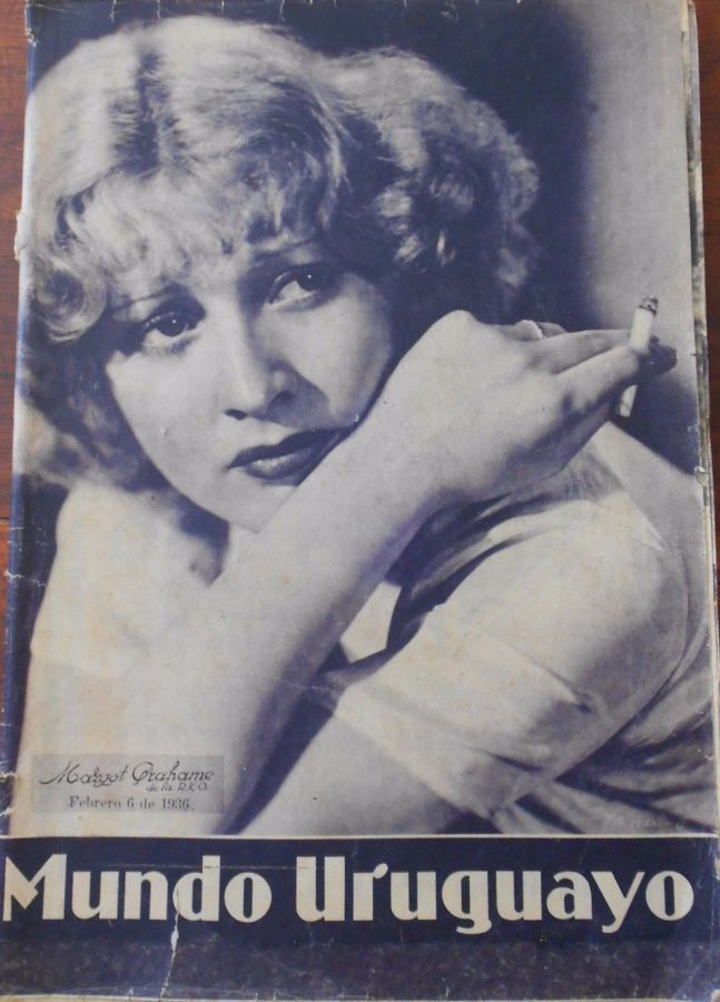 MUNDO URUGUAYO magazine side cover 6 February 1936