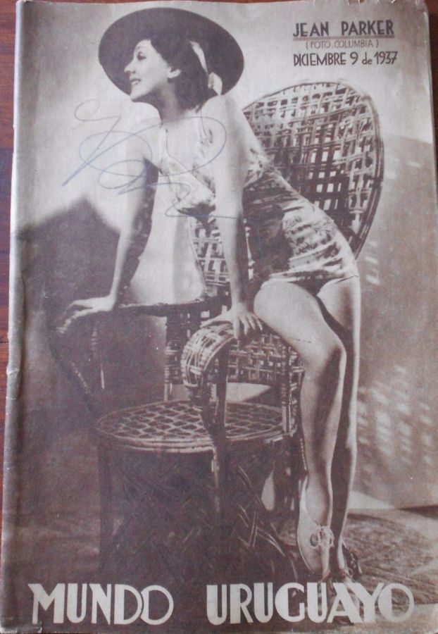 MUNDO URUGUAYO magazine side cover 9 December 1937