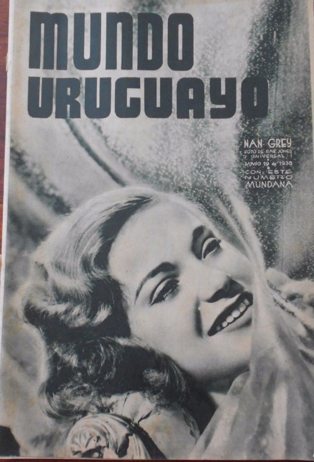 MUNDO URUGUAYO magazine side cover 19 May 1938