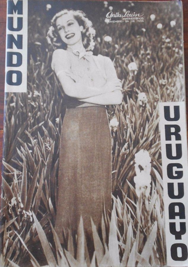 MUNDO URUGUAYO magazine side cover 24 November 1938