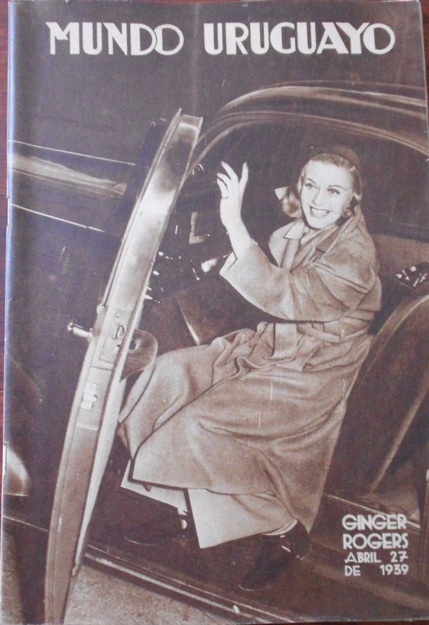 MUNDO URUGUAYO magazine side cover 27 April 1939
