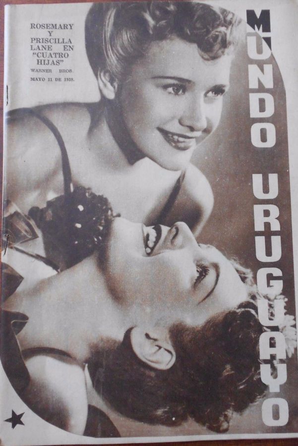 MUNDO URUGUAYO magazine side cover 11 May 1939
