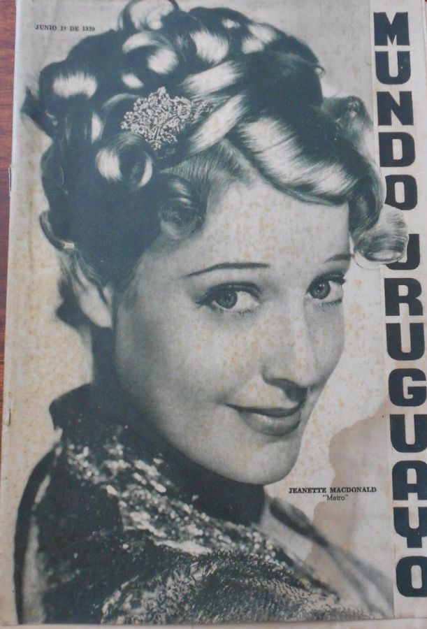 MUNDO URUGUAYO magazine side cover 29 June 1939