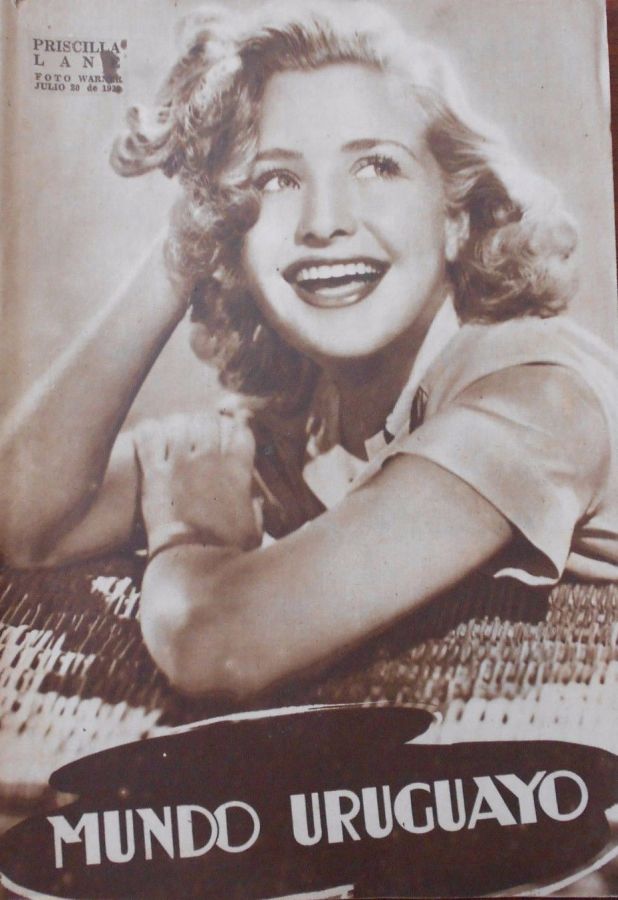 MUNDO URUGUAYO magazine side cover 20 July 1939