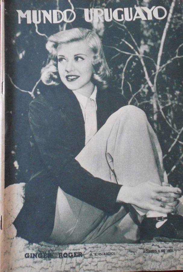 MUNDO URUGUAYO magazine side cover 3 August 1939
