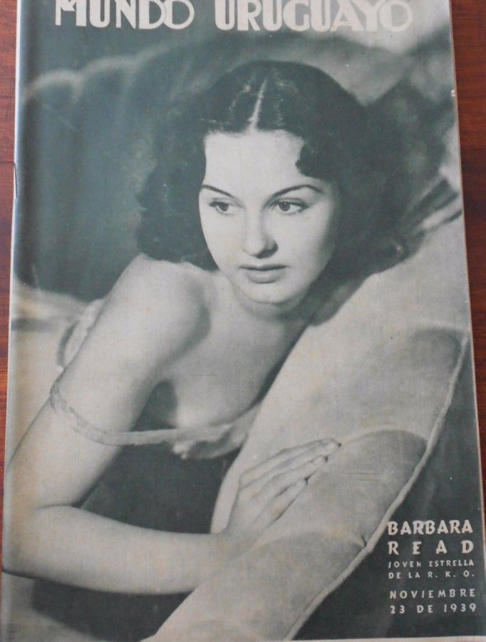 MUNDO URUGUAYO magazine side cover 23 November 1939