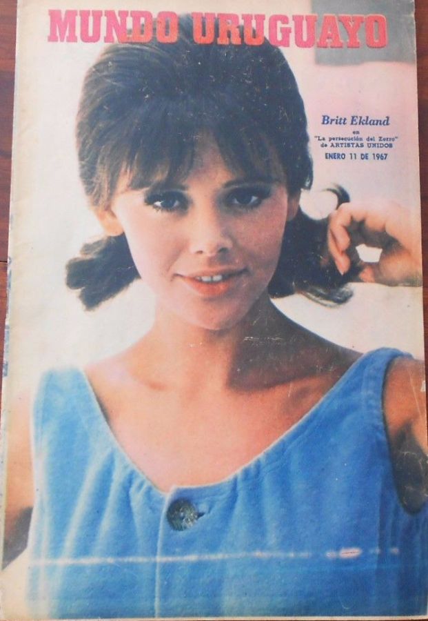 MUNDO URUGUAYO magazine side cover 11 January 1967