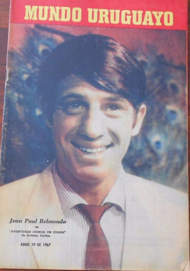 MUNDO URUGUAYO magazine side cover 19 April 1967