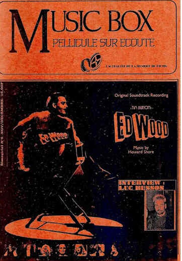 MUSIC BOX magazine side cover Issue 5  November/December 1994