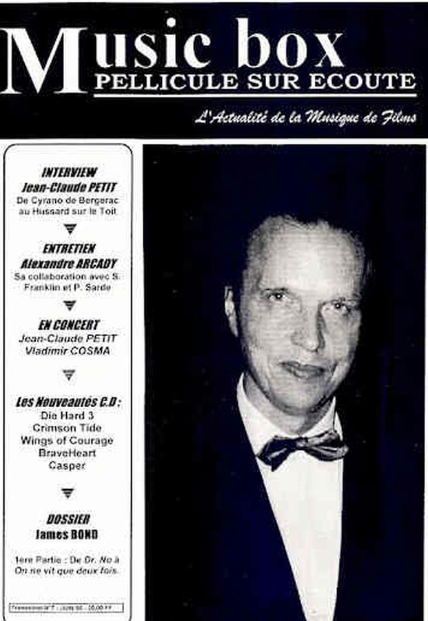 MUSIC BOX magazine side cover Issue 7  June 1995
