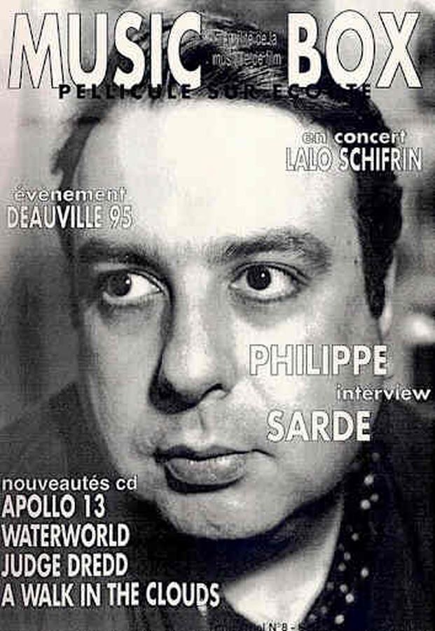 MUSIC BOX magazine side cover Issue 8   1995