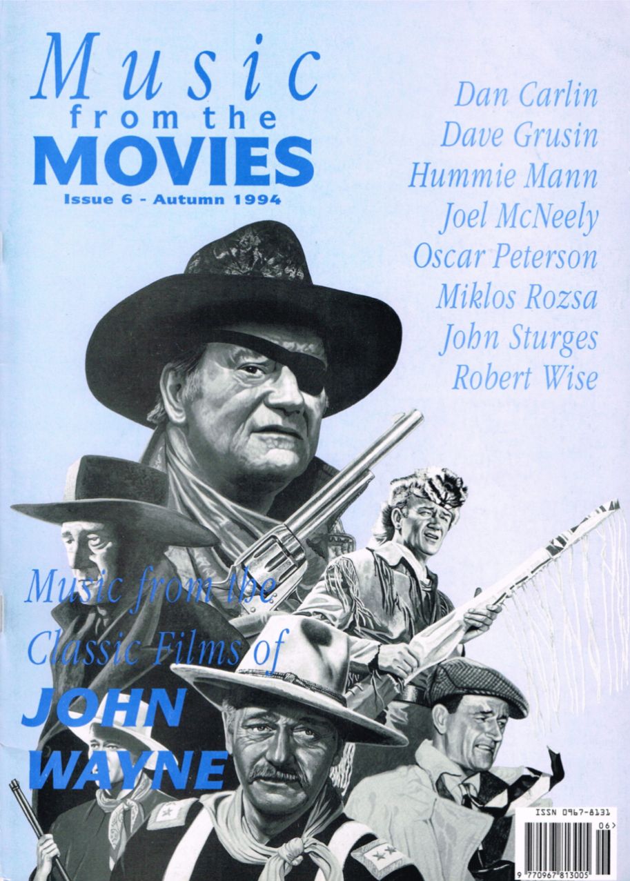 MUSIC FROM THE MOVIES magazine side cover Issue 6 Autumn 1994