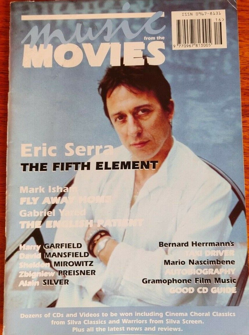 MUSIC FROM THE MOVIES magazine side cover Issue 16   1997