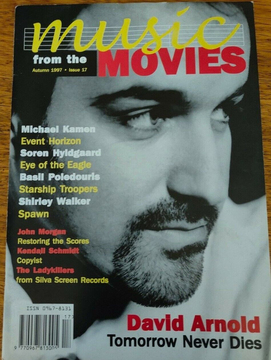 MUSIC FROM THE MOVIES magazine side cover Issue 17 Autumn 1997