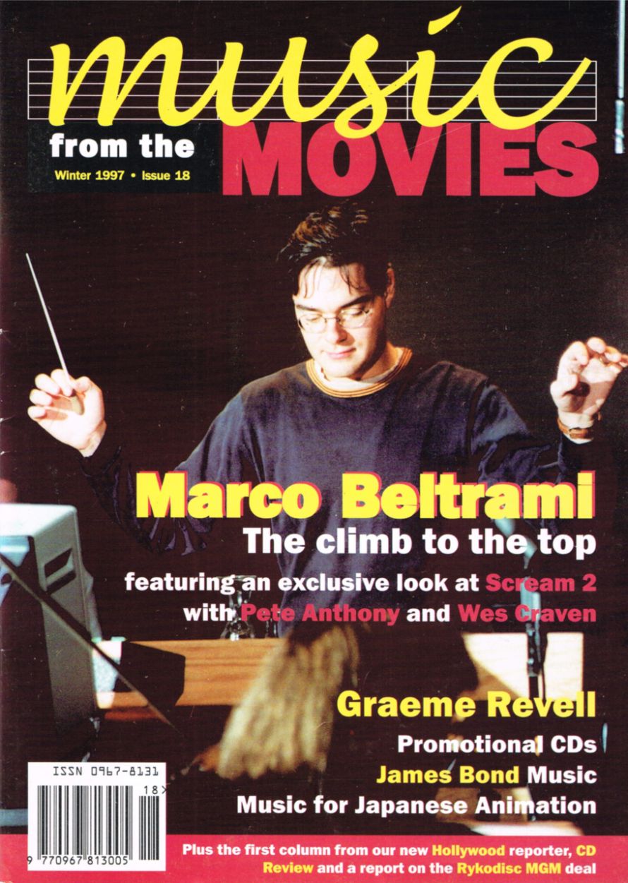 MUSIC FROM THE MOVIES magazine side cover Issue 18 Winter 1997