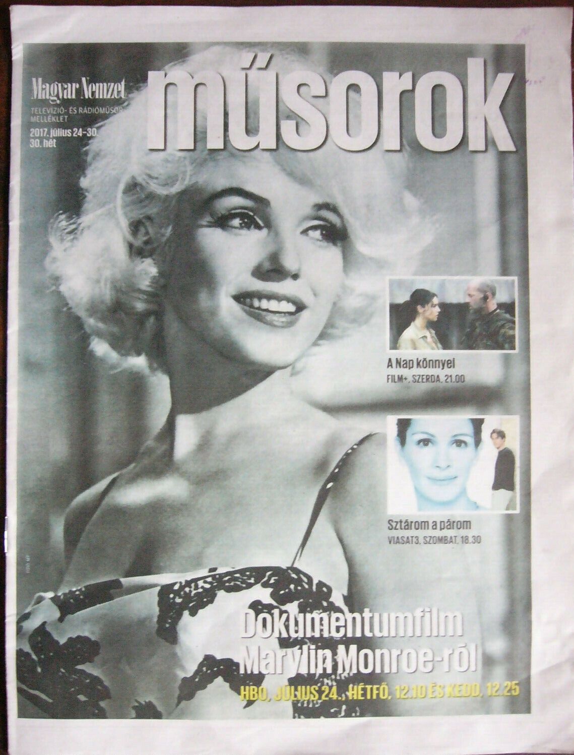 MUSOROK magazine side cover 24 July 2017