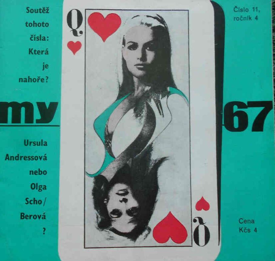 MY (CZECH) magazine side cover Issue 11   1967