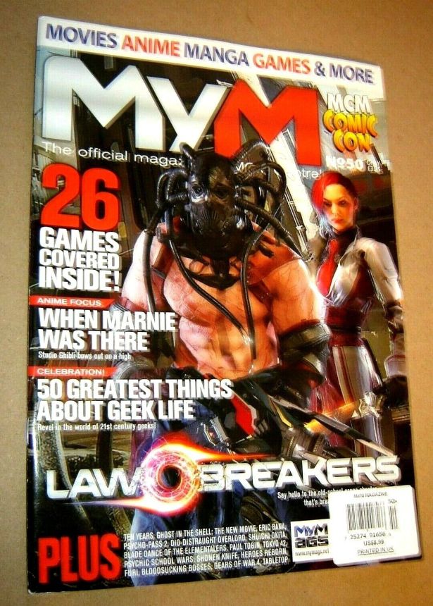 MYM magazine side cover Issue 50  May 2016