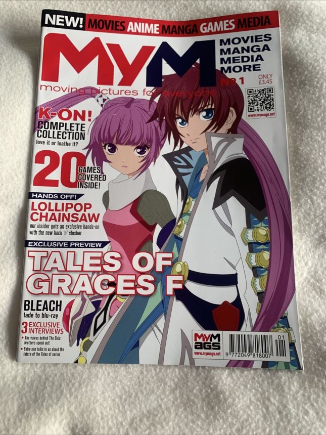 MYM magazine side cover Issue 1  May 2012