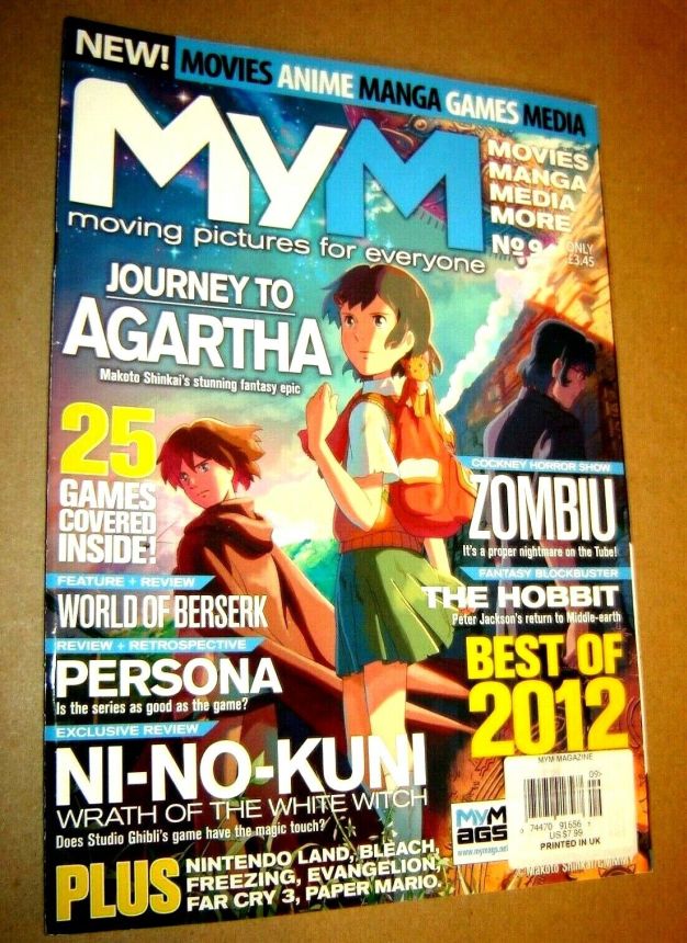 MYM magazine side cover Issue 9  January 2013
