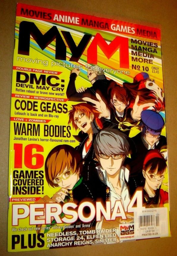MYM magazine side cover Issue 10  February 2013