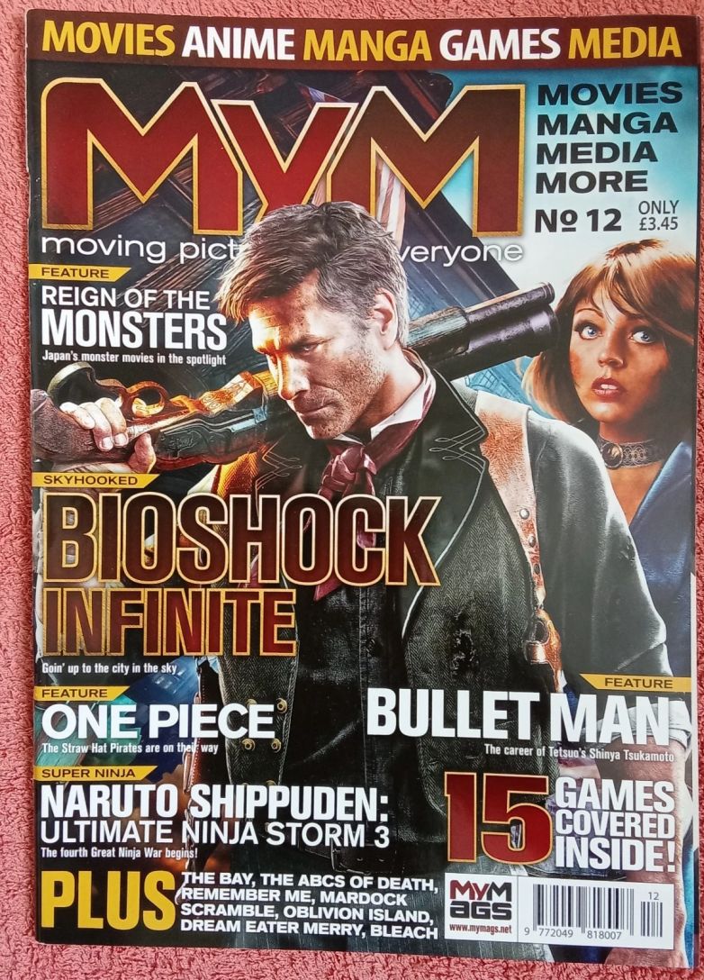 MYM magazine side cover Issue 12  April 2013