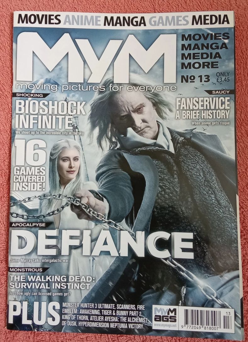 MYM magazine side cover Issue 13  May 2013