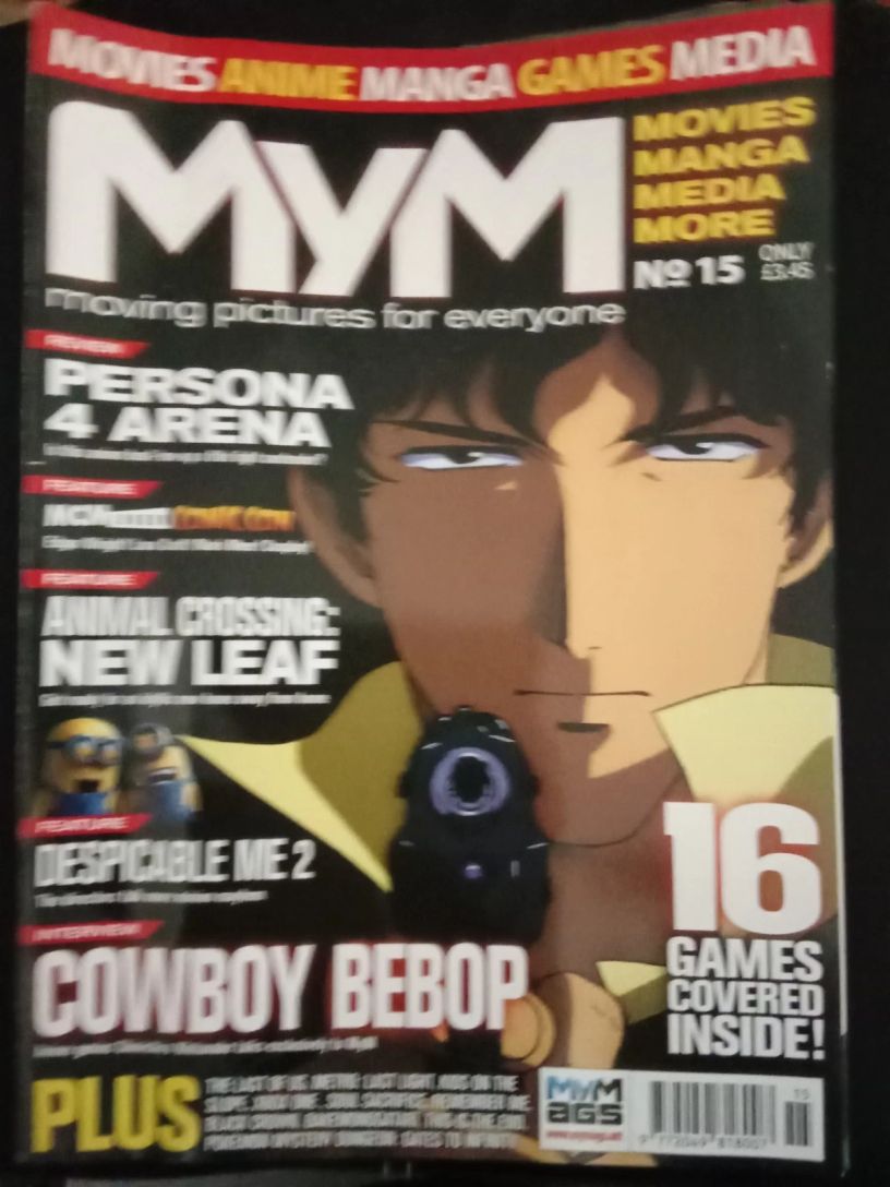 MYM magazine side cover Issue 15  July 2013