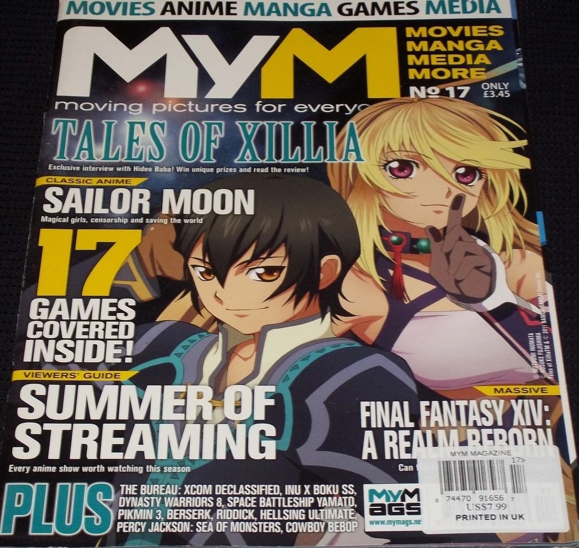 MYM magazine side cover Issue 17  August 2013