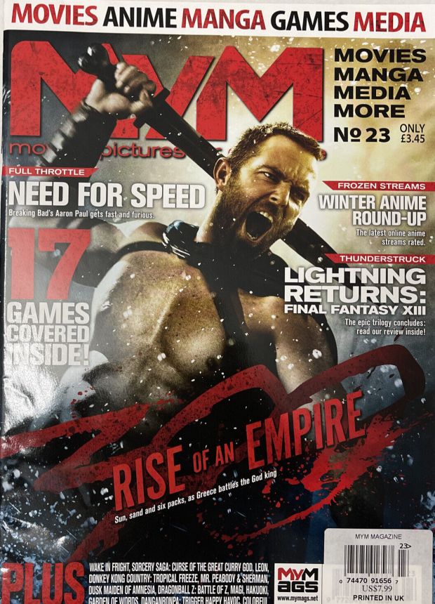 MYM magazine side cover Issue 23  February 2014