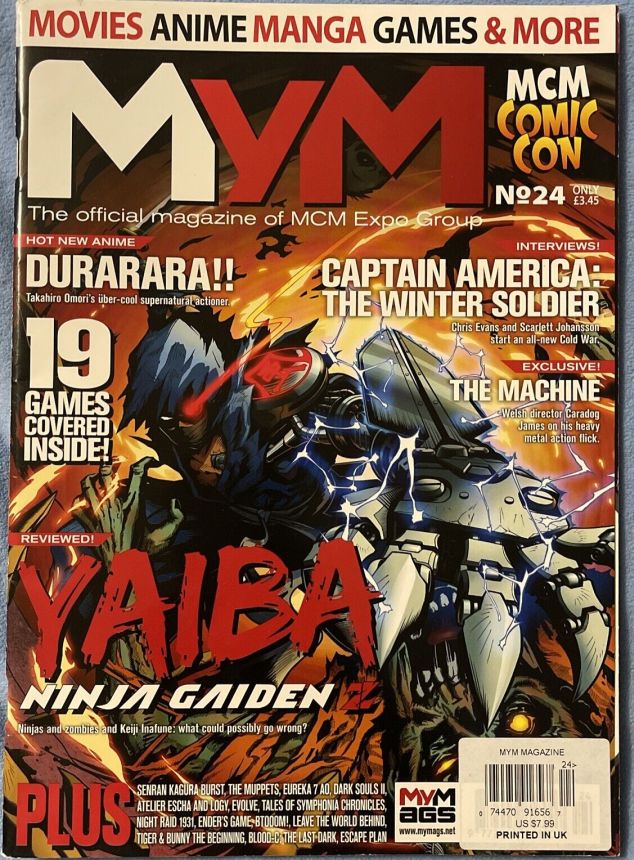 MYM magazine side cover Issue 24  March 2014