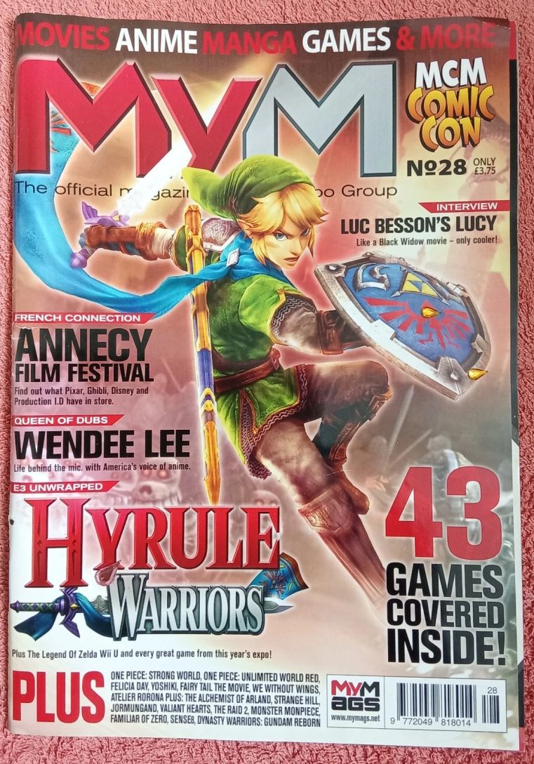 MYM magazine side cover Issue 28  July 2014