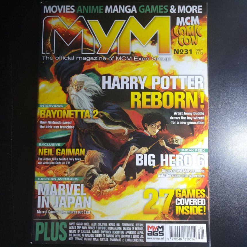 MYM magazine side cover Issue 31  October 2014