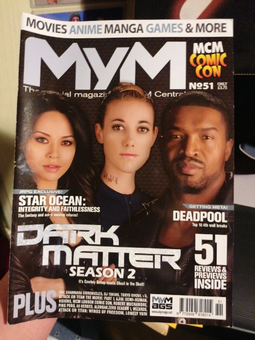 MYM magazine side cover Issue 51  June/July 2016