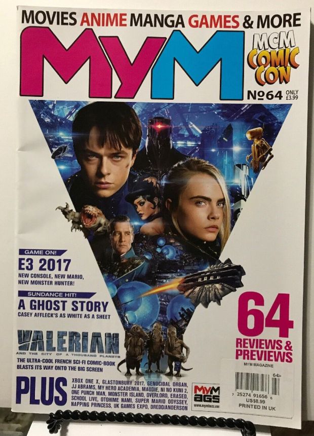 MYM magazine side cover Issue 64  August 2017