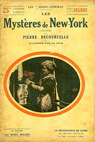 MYSTERES DE NEW YORK |LES magazine side cover Issue 18  1916